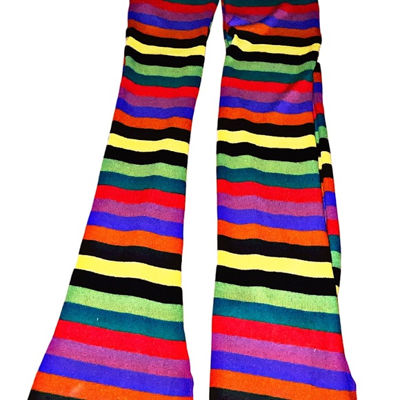 Authentic Louis Vuitton 2014/15 Himalaya Color Block Cashmere Scarves (a pair) - Picture 3 of 10